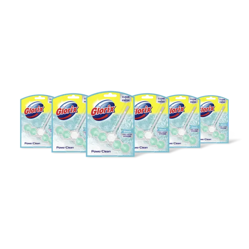 WC blok power 5 met bleek 6-pack