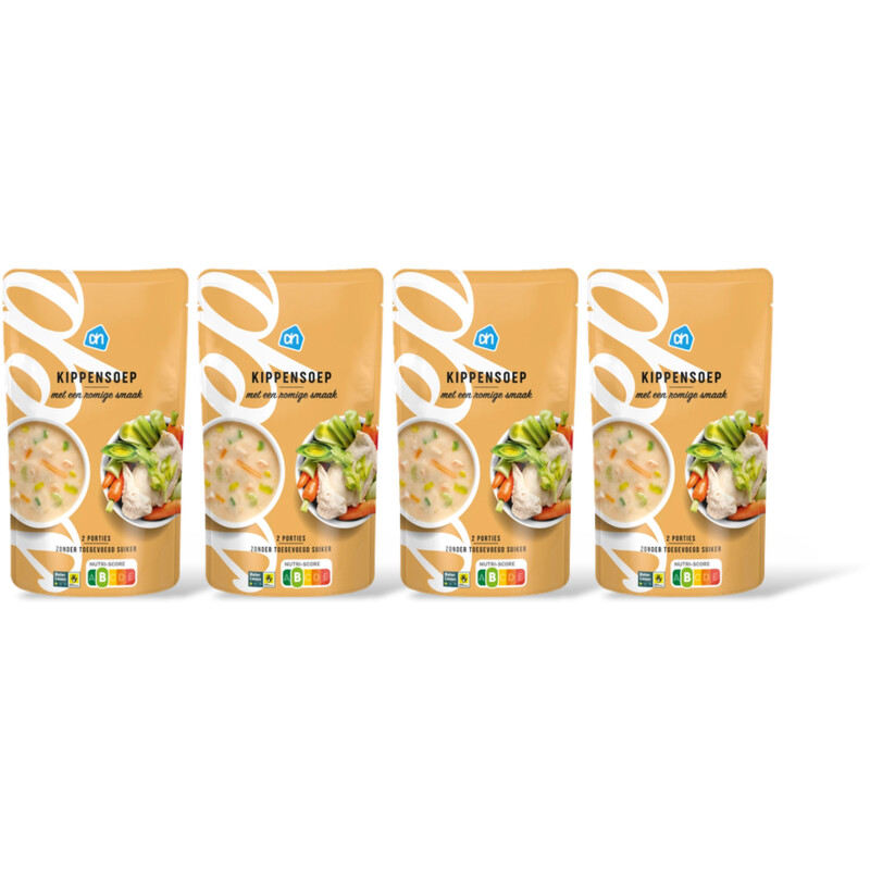 AH Romige kippensoep 4-pack