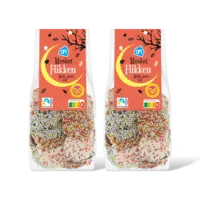 AH Musket flikken melk, puur, wit 2-pack