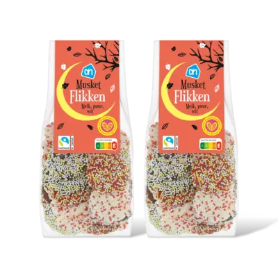 pdp-image-AH Musket flikken melk, puur, wit 2-pack