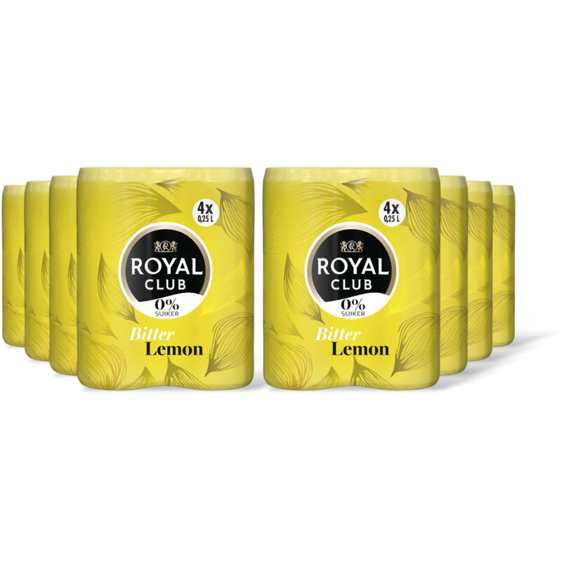 Royal Club Bitter lemon 0% suiker 36-pack