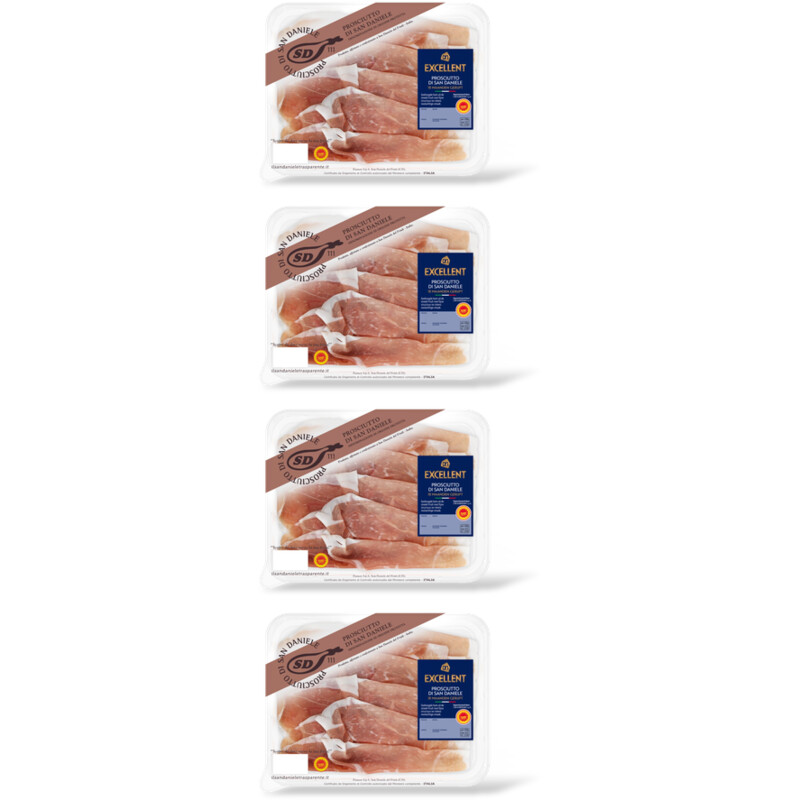 AH Excellent Prosciutto di san daniele 4-pack