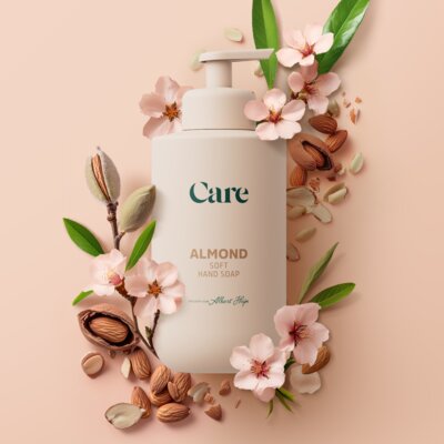 pdp-image-Care Almond soft hand soap