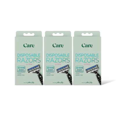 pdp-image-Care Disposable razors for men 3-pack