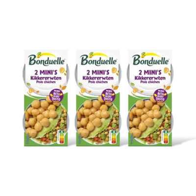 pdp-image-Bonduelle Kikkererwten 2 mini's 3-pack