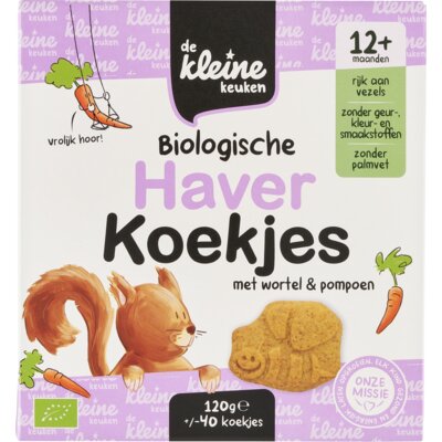 pdp-image-De Kleine Keuken Biologische haverkoekjes 12m+