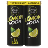 Royal Club Lemon soda 4-pack