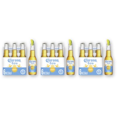 pdp-image-Corona Cero 0.0 alcoholvrij bier 18-pack