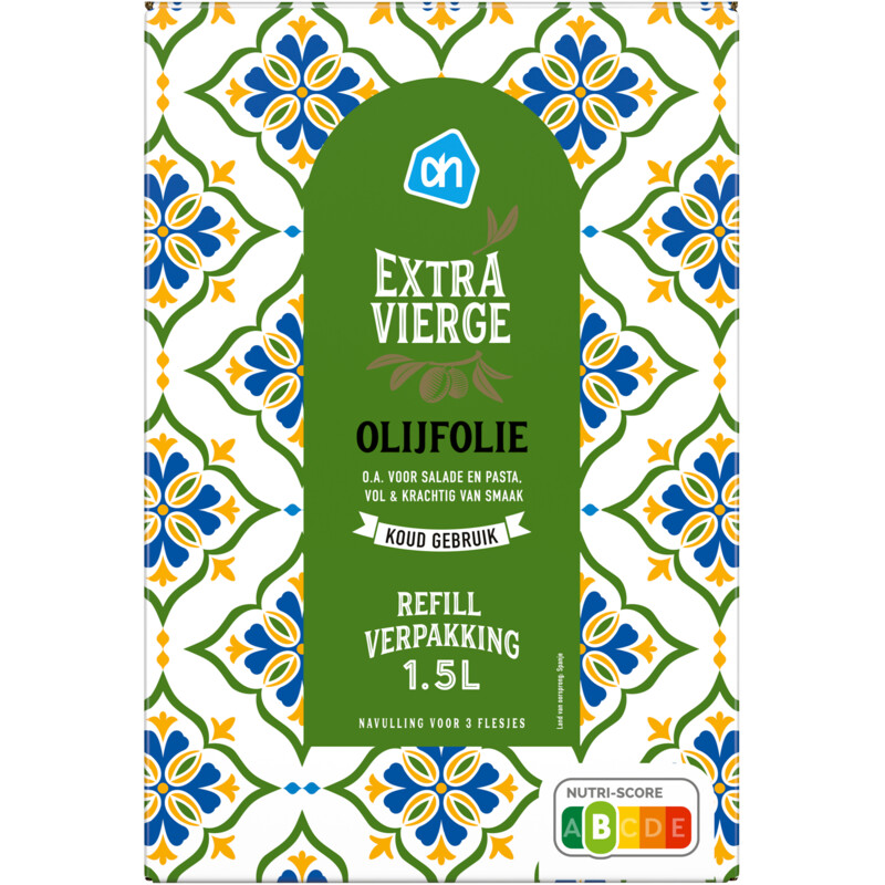 AH Extra vierge olijfolie navulverpakking