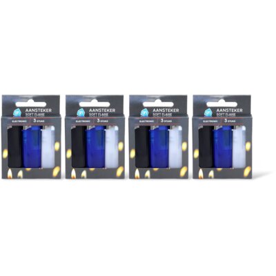 pdp-image-AH Elektronische aanstekers 4-pack