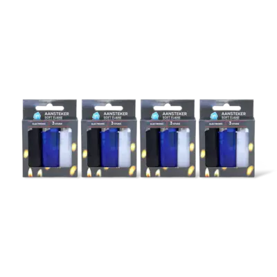 pdp-image-AH Elektronische aanstekers 4-pack