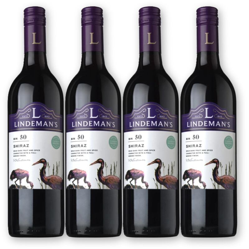 Lindeman's Lindeman's Bin 50 Shiraz 4 flessen