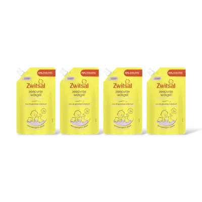 pdp-image-Zwitsal Baby zeepvrije wasgel navulpak 4-pack