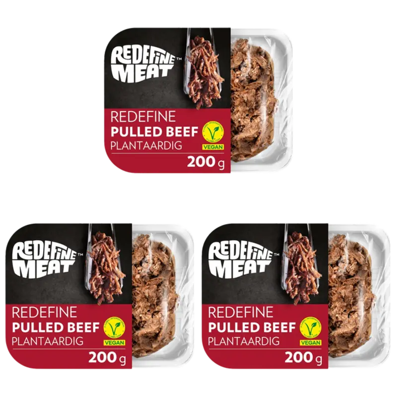 Pulled beef 3-pack