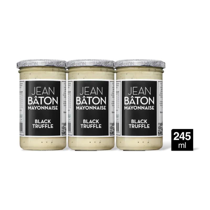 Jean Bâton Mayonnaise black truffle 3-pck