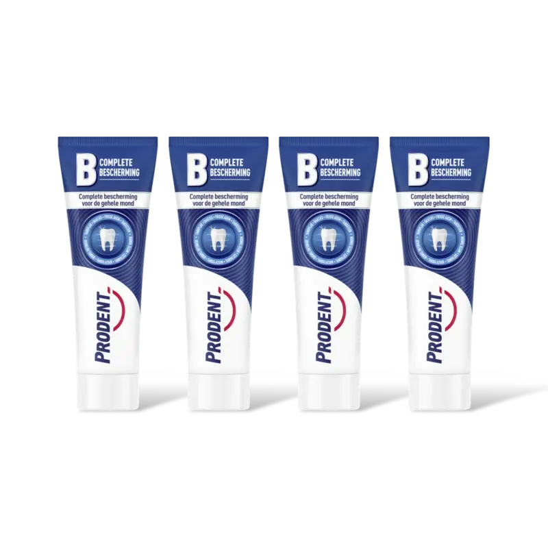 Prodent Tandpasta complete bescherming 4-pack