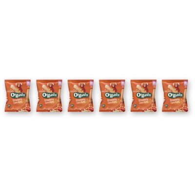 pdp-image-Organix Strawberry corn puffs 6m+ 6-pack