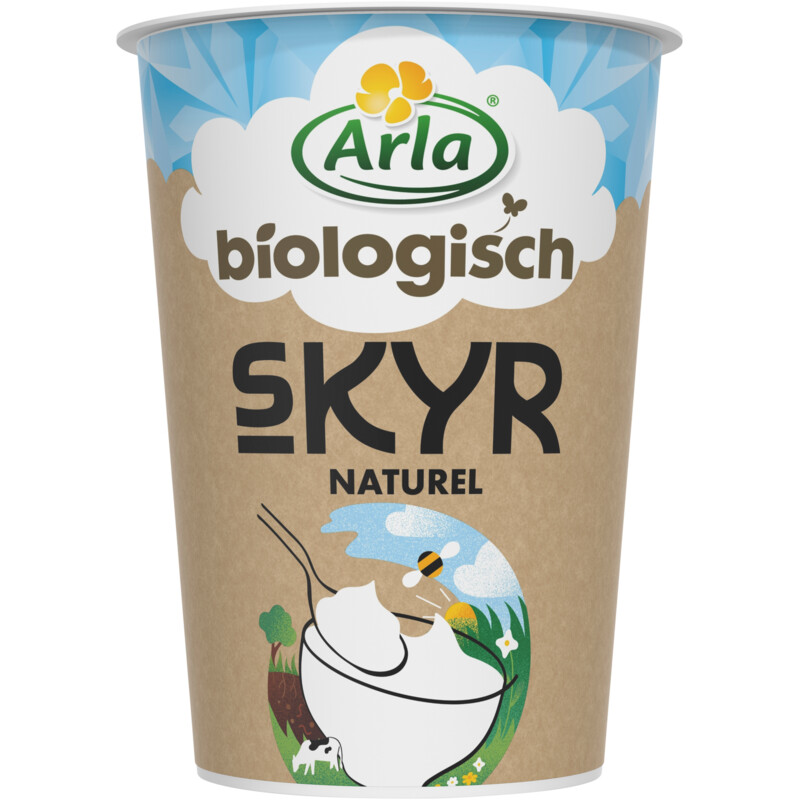 Een afbeelding van Arla Biologisch skyr naturel yoghurt