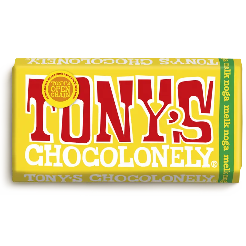 Tony's Chocolonely Reep melk noga