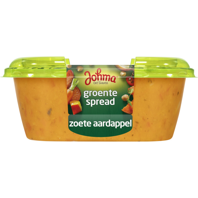 Een afbeelding van Johma Groentespread zoete aardappel