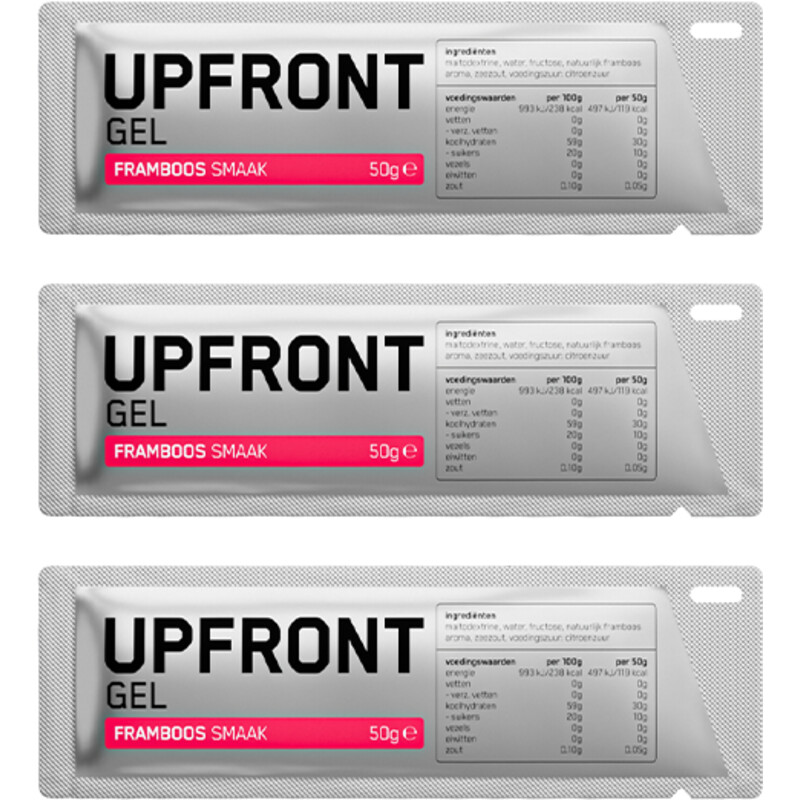 Een afbeelding van Upfront Gel framboos 3-pack
