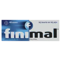 Finimal Bij koorts en bij pijn tabletten