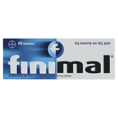 pdp-image-Finimal Bij koorts en bij pijn tabletten