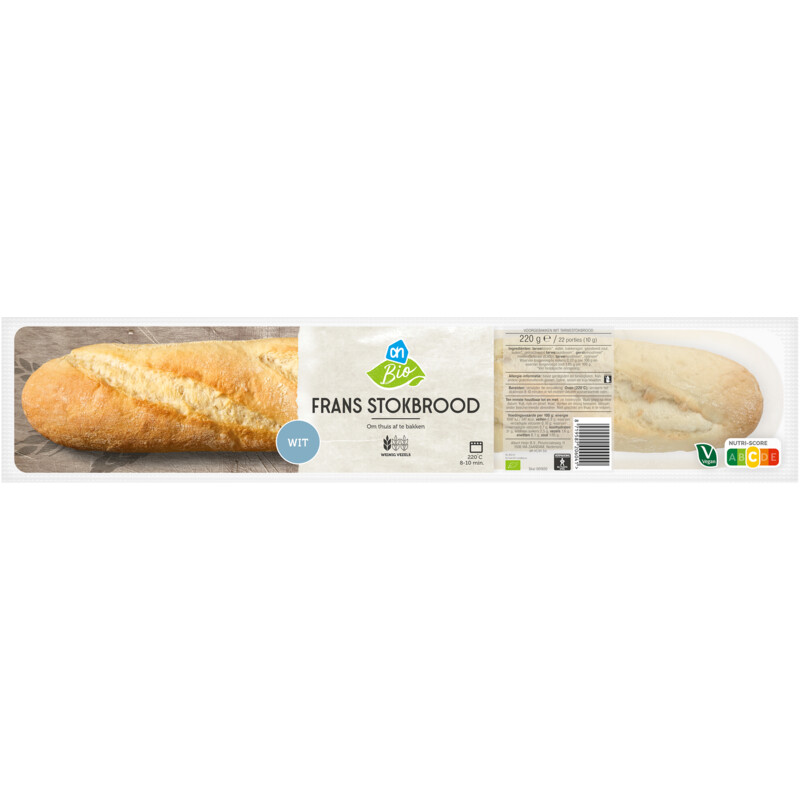 Een afbeelding van AH Biologisch Frans stokbrood wit