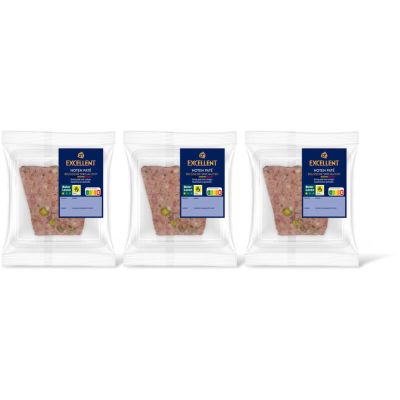 AH Excellent Notenpate 3-pack