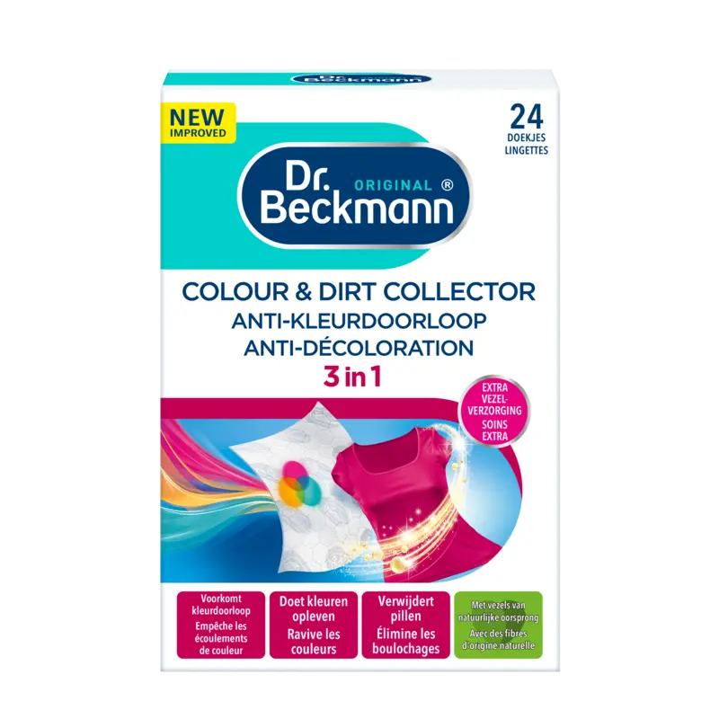 Dr. Beckmann Anti-kleurdoorloop doekjes