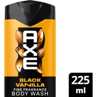 Axe Black vanilla + fine fragrance showergel