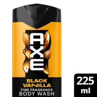 Axe Black vanilla + fine fragrance showergel