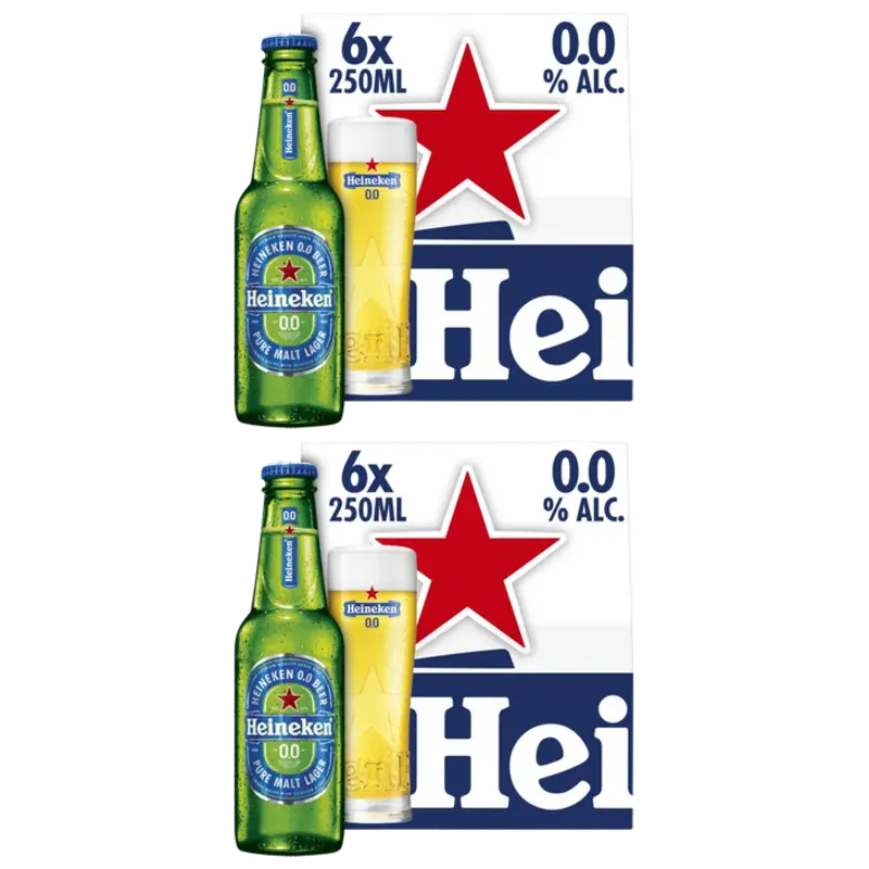 Heineken Premium pilsener 0.0 draaidop 12-pack