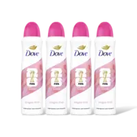 Dove Advanced care dragon fruit spray 4-pack