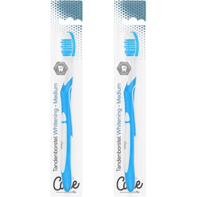 pdp-image-Care Tandenborstel whitening medium 2-pack
