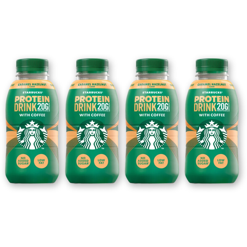 Starbucks Protein caramel hazelnut coffee 4-pack