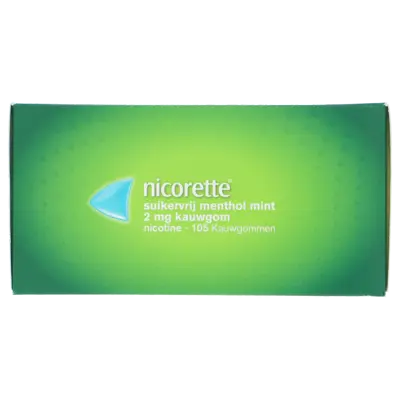 pdp-image-Nicorette Menthol mint 2mg kauwgom nicotine