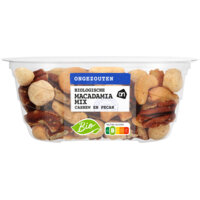 AH Biologisch Macadamiamix ongezouten