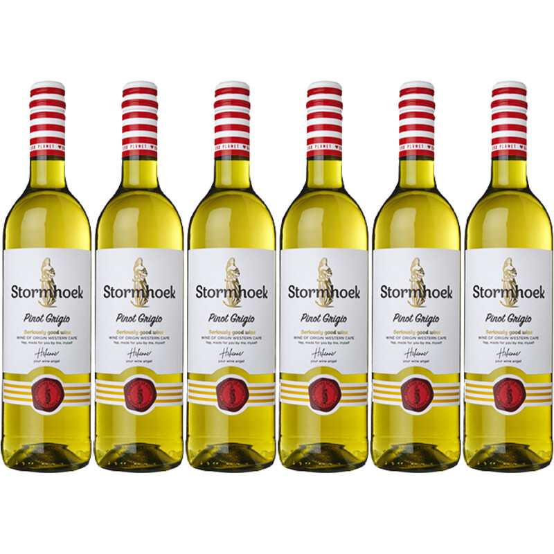 Een afbeelding van Stormhoek Pinot grigio 6 flessen