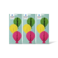 AH Honeycomb decoratie 3-pack