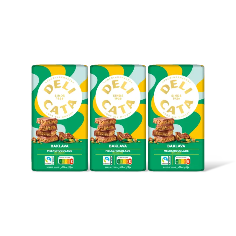 Melk met baklavavulling 3-pack