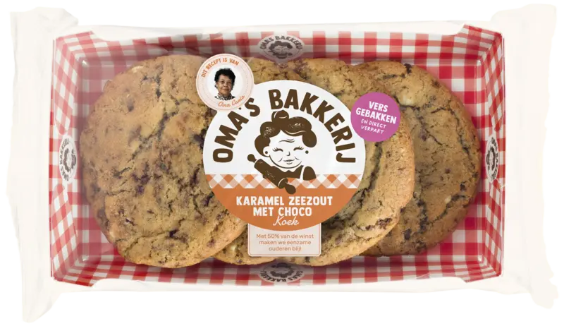 Oma's Koek karamel zeezout