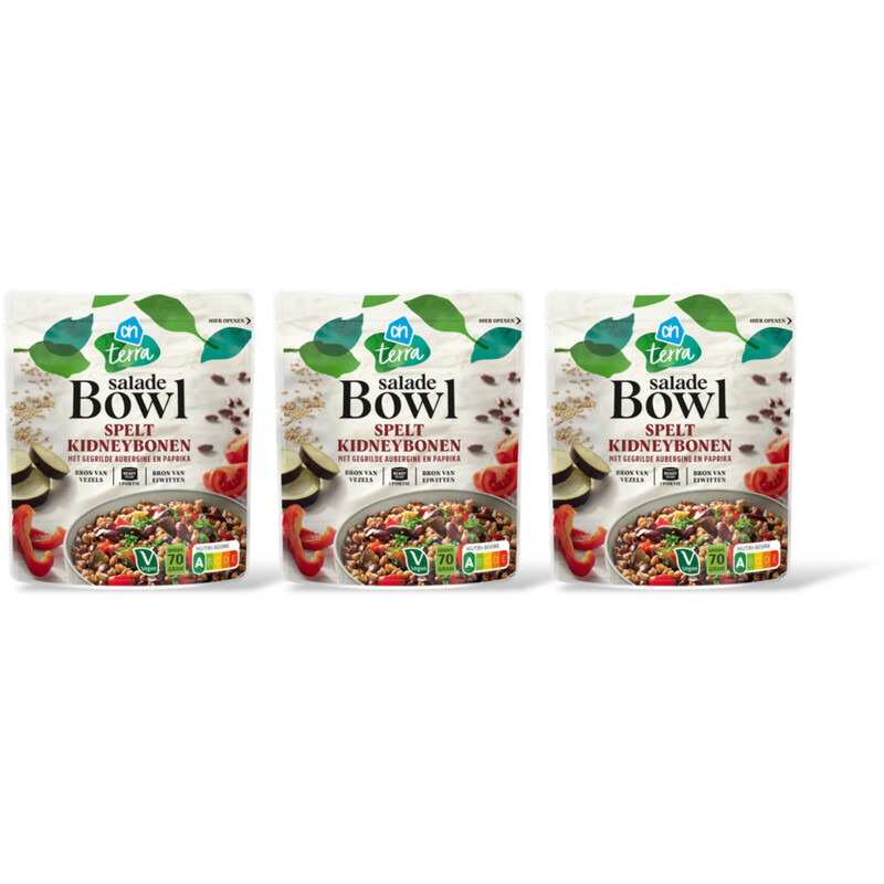 AH Salade bowl spelt kidneybonen 3-pack