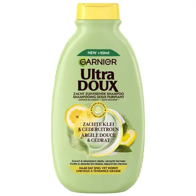 pdp-image-Ultra Doux Shampoo zachte klei & cedercitroen bel