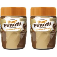 Duo Penotti Milk choco & cookie dough 2-pack