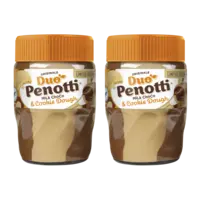 Duo Penotti Milk choco & cookie dough 2-pack