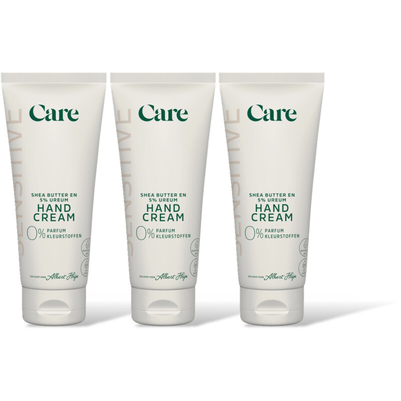 Care Sensitive hand cream 3-pack