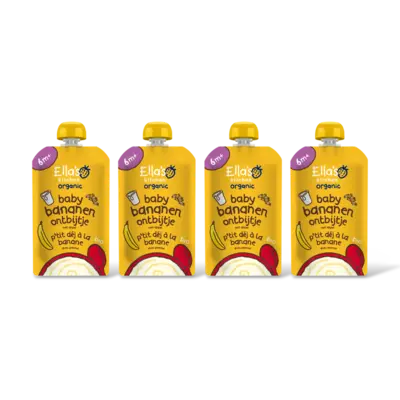 pdp-image-Ella's kitchen Baby bananen ontbijtje 6m+ bio 4-pack