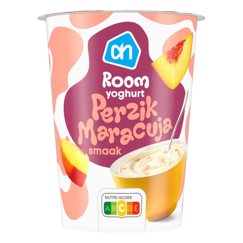 AH Roomyoghurt perzik maracujasmaak