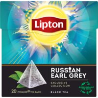 Een afbeelding van Lipton Russian earl grey black tea lemon